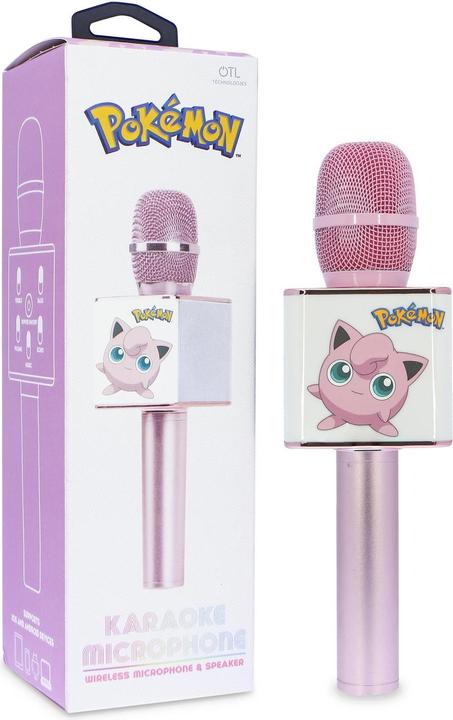 Actual product image OTL Microphone Pokémon Jigglypuff Karaoke Pink