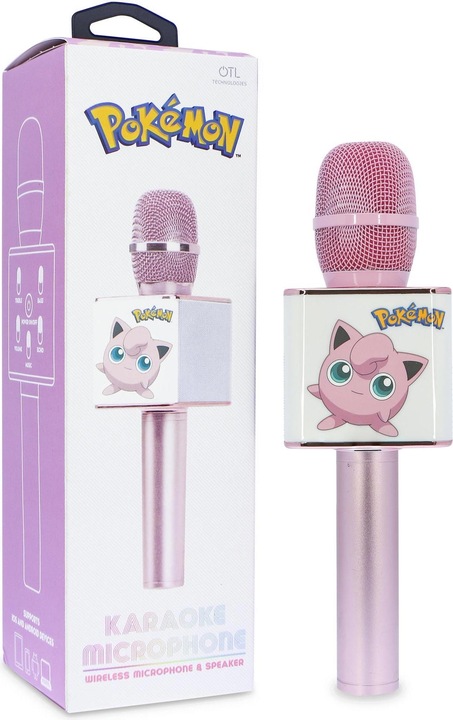 Produktbild OTL Mikrofon Pokémon Jigglypuff Karaoke Rosa