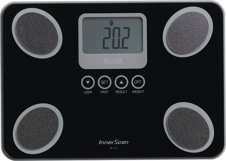 Immagine prodotto Tanita BC-731 Monitor di composizione corporea, nero (150 kg)