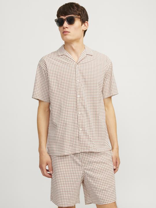 Actual product image Jack & Jones Jorjeff Jacquard Shirt Ss Styd24 (M)