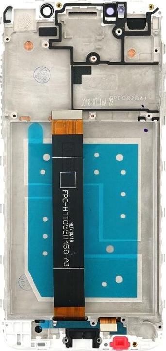 Actual product image OEM Display unit + frame for Huawei Honor 7S white, without logo (Display, Honor 7s)