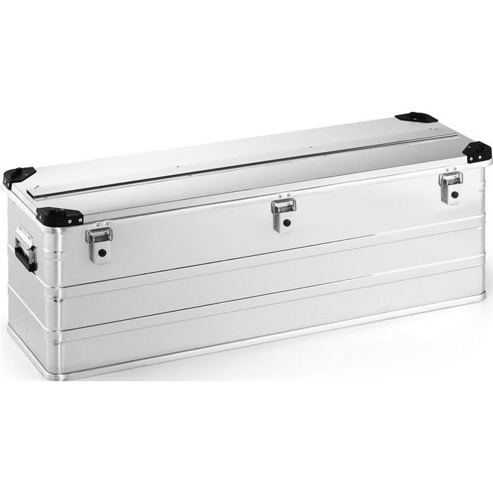 HP Autozubehör, Aufbewahrungsbox, Aluminiumbox L1182xB385xH410mm 163 l mit Klappverschluss und Stapelecken (118 x 38.5 x...