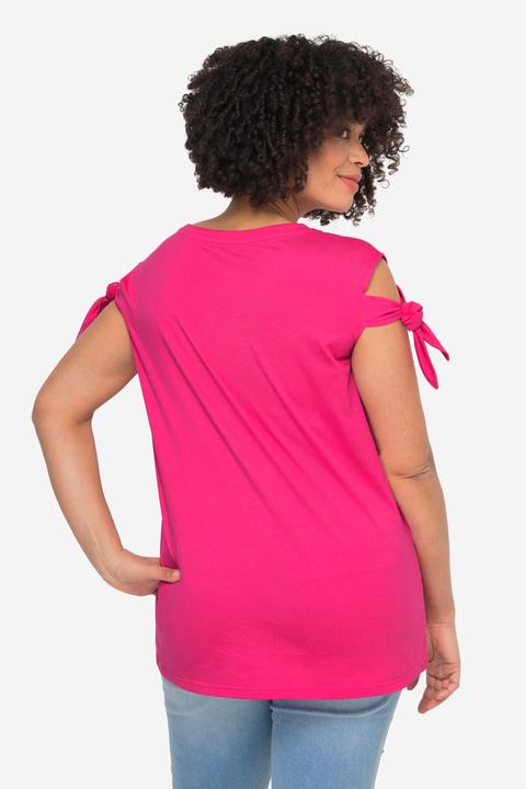 Immagine prodotto Angel of Style T-shirt con apertura sulla spalla, scollo a girocollo e mezze maniche (56)