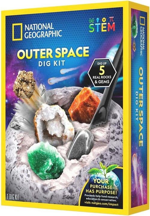 National Geographic Space-Themed Dig Kit