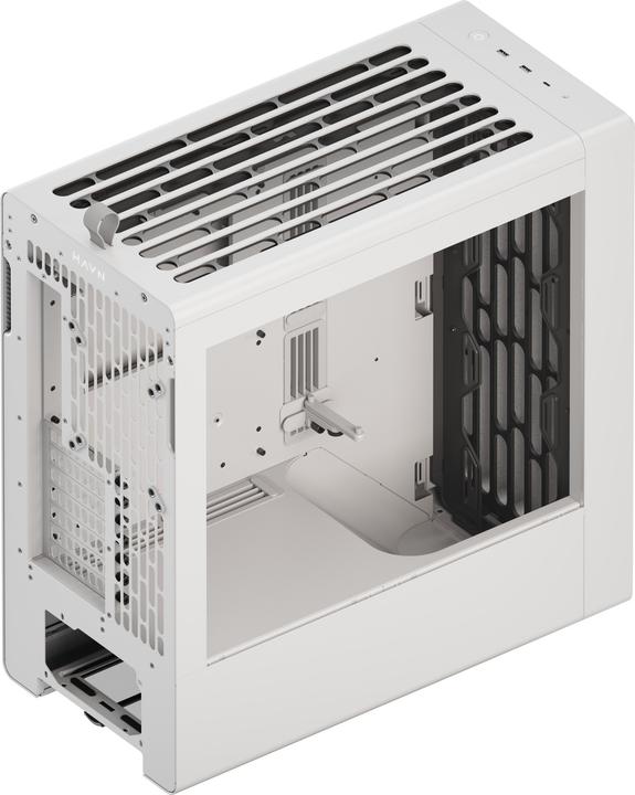 Produktbild Havn BF 360 PC-Gehäuse, Midi-Tower, E-ATX, Tempered Glass - weiss (ATX, E-ATX, mATX, Mini-ATX, Mini-ITX)