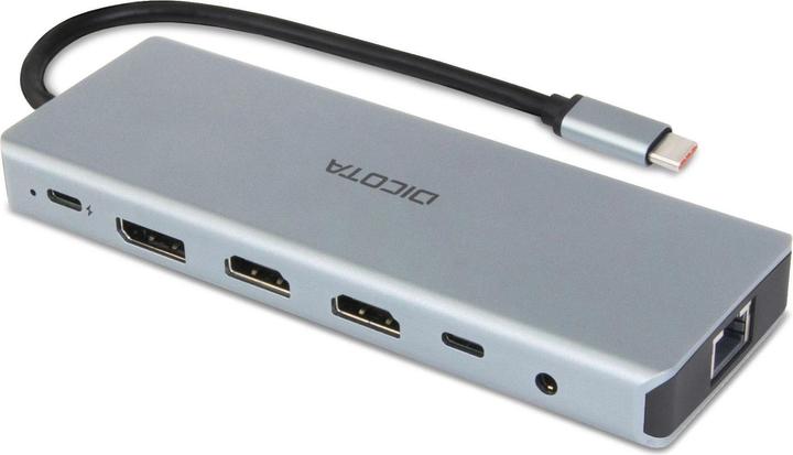 Produktbild Dicota USB-C 13-IN-1 DOCKING STATION (USB-C, 13 Ports)