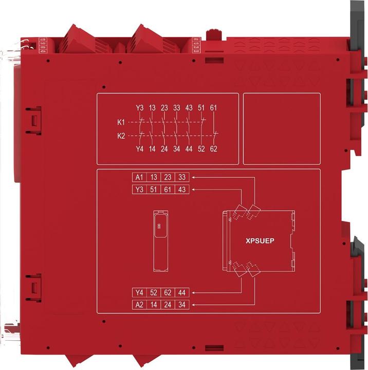 Produktbild Schneider Electric XPSUEP34AP KONTAKTERWEIT 4S 2Ö 48-240V SK Sicherheitsrelais