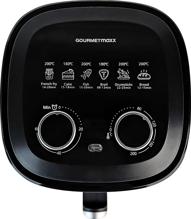 Produktbild Gourmetmaxx Heissluft-Fritteuse Mechanisch 3,1l Heissluft-Fritteuse 3.