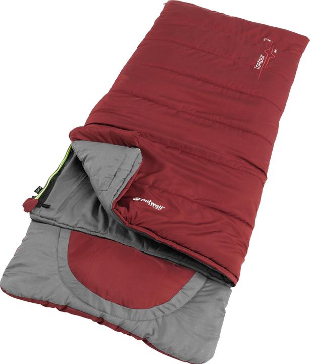 Produktbild Outwell Schlafsack Contour Junior Polyester, Rot, Zielgruppe (170 cm)