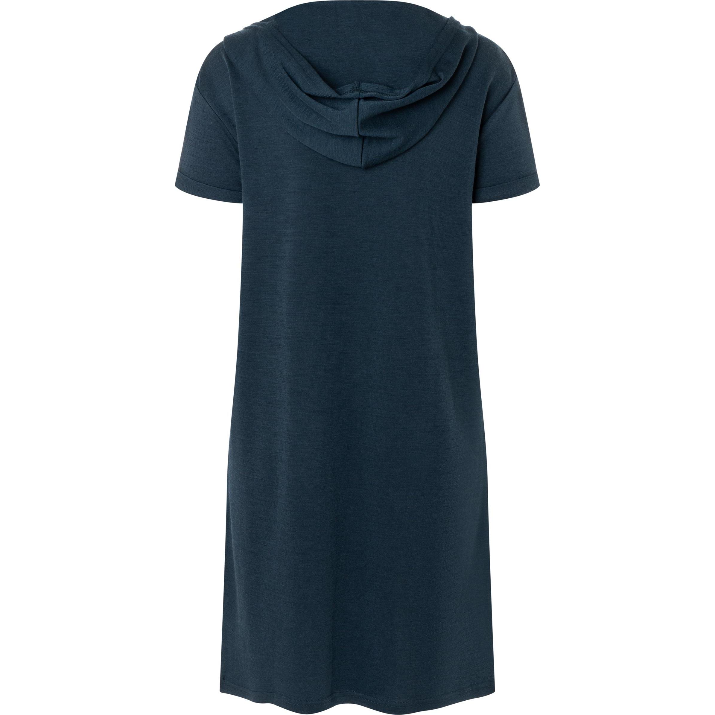 Thumbnail - Super Natural, Damen, Kleider, Women's Hooded Bio Dress, Blau, (XS)