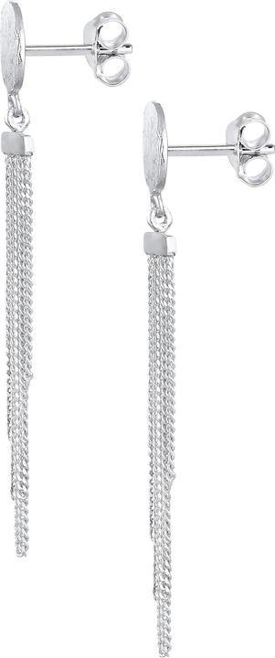 Immagine prodotto Elli Orecchini a catena a piastrina Look Elegante Argento 925 (Argento 925)