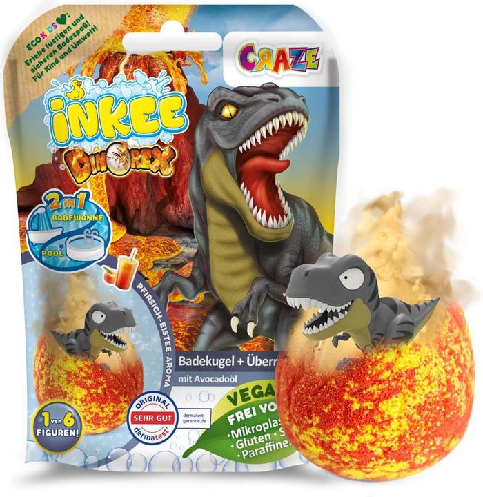 Produktbild Craze Inkee Surprise Dino (Badekugeln)