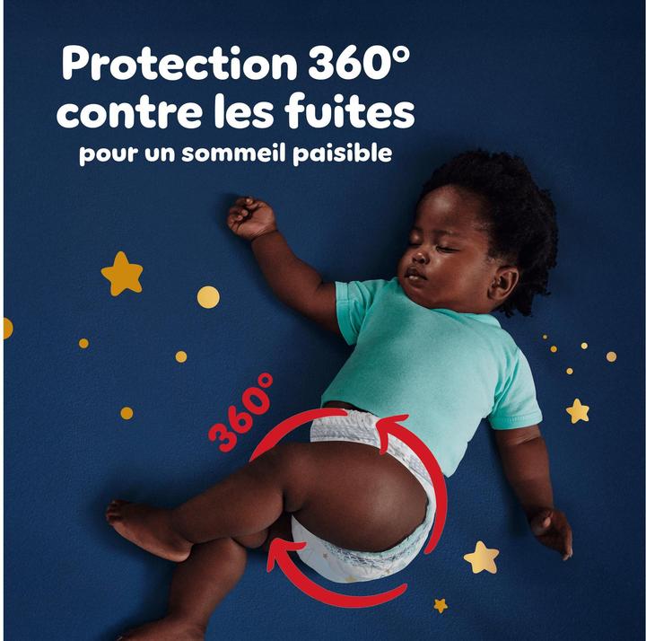 Actual product image Pampers Baby-Dry Night Pants (Size 6, Monthly box, 138 pcs.)