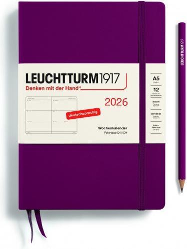 Produktbild Leuchtturm1917 Leuchtturm 1w/2s Medium Hc Portred (A5, Deutsch)