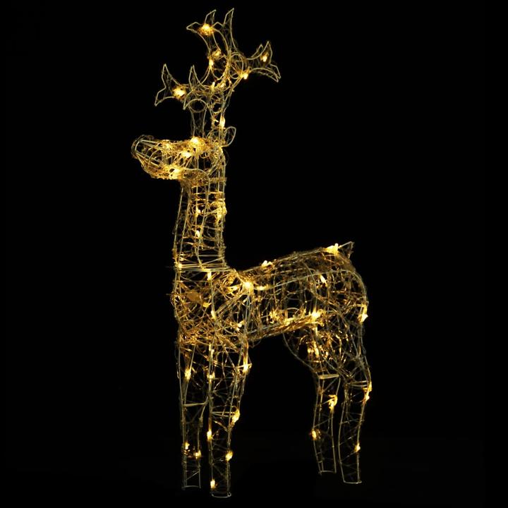 Actual product image vidaXL Rentier Weihnachtsdekoration