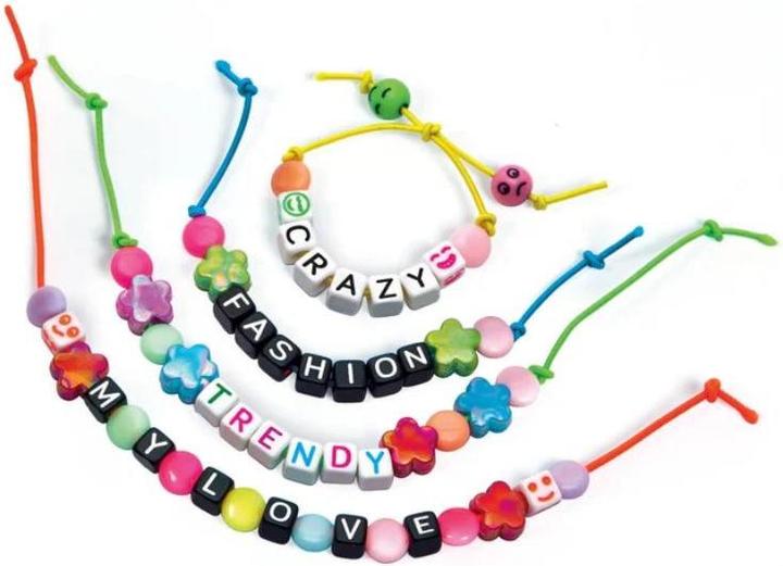 Clementoni Crazy Chic - Braccialetti dell'amicizia Pink (Expo 14pz)
