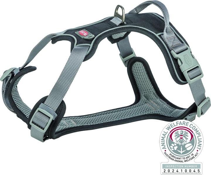 Actual product image Trixie Premium Active harness, S, black (S, Dog, General)