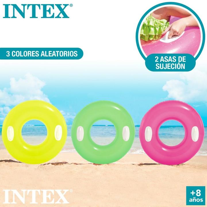 Image du produit Intex Aufblasbarer Donut-Schwimmhilfe 76 x 15 x 76 cm (24 Stück)