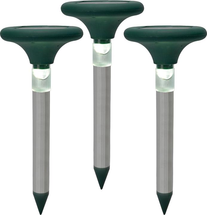 Produktbild Casativo 3er-Set Maulwurffrei mit Rasen- und Wegleuchte
