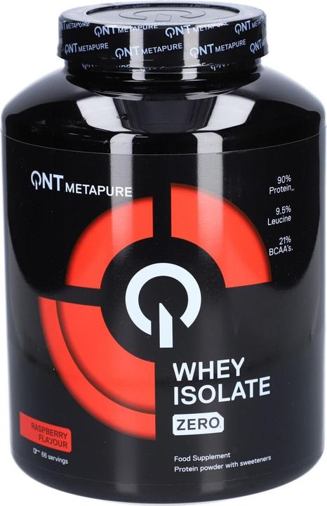 Actual product image QNT Metapure Whey Protein Isolate (2000 g, 1x, Raspberry)
