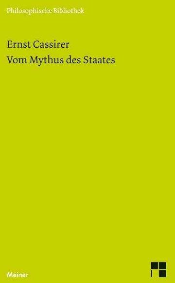 Produktbild Vom Mythus des Staates (Deutsch, Ernst Cassirer, 2015)
