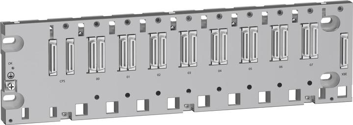 Actual product image Schneider Electric Modicon M340 Rack 8-slot Bus X/Ethernet