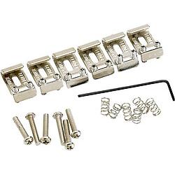 Fender Am. Vint. Bridge Saddles nickel, Zubehör Instrumente, Silber