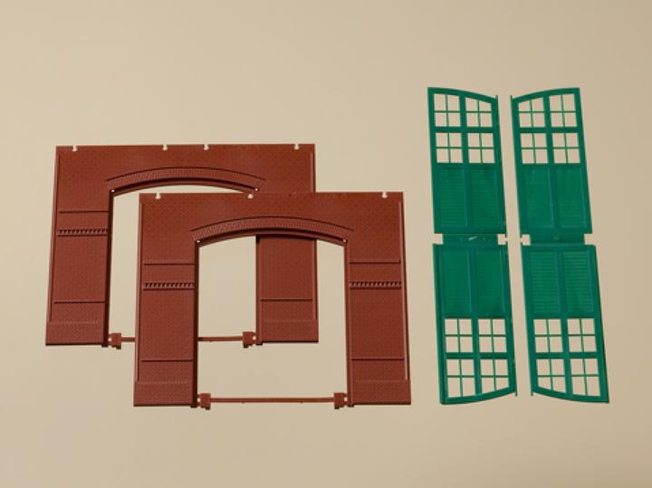 Produktbild Auhagen H0 Tore, Wände (B x H) 94 mm x