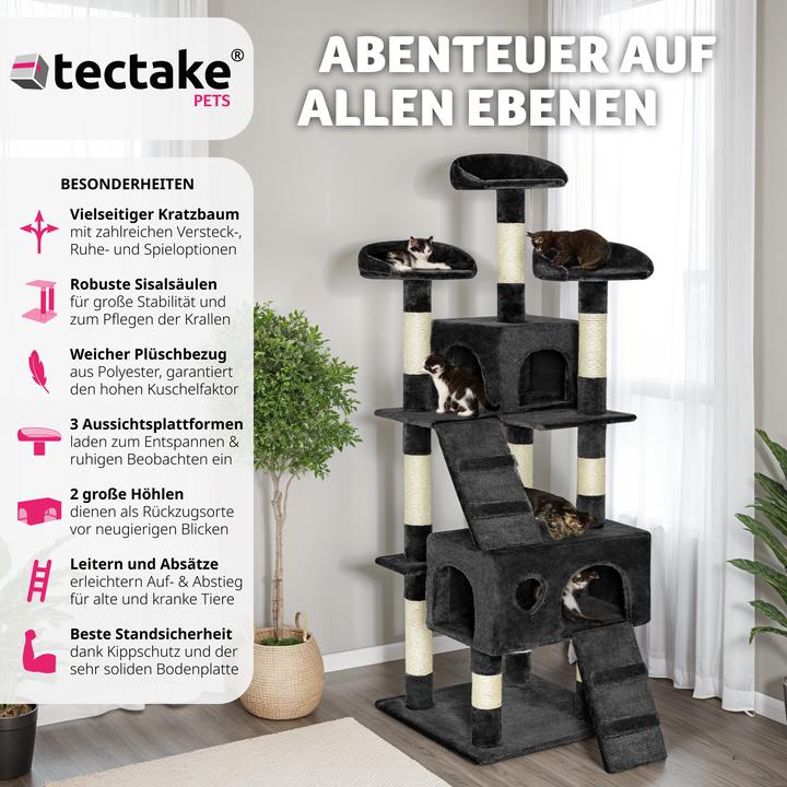 Produktbild tectake Mogli (170 cm, Schwarz, Weiss)