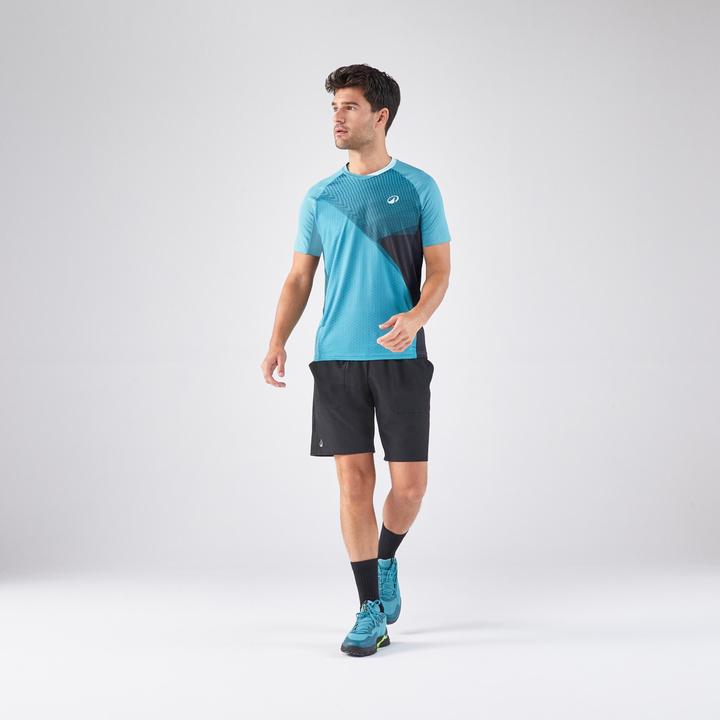 Immagine prodotto Kuikma Herren Padel T-Shirt technisch - 900 blau/schwarz (S)