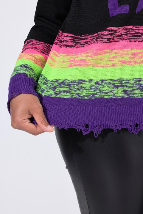 Immagine prodotto Angel of Style Maglione dal taglio dritto con gradiente di colore e orlo con effetto sdrucito (54)