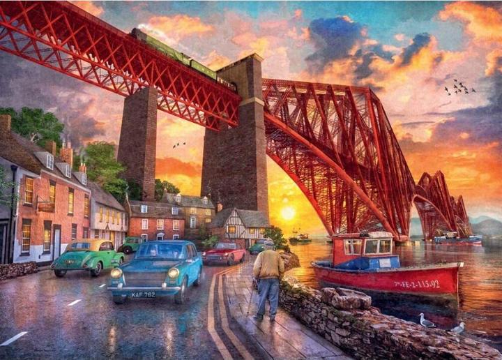 Image du produit Ravensburger Le pont du Forth au coucher du soleil (1000 pièces)