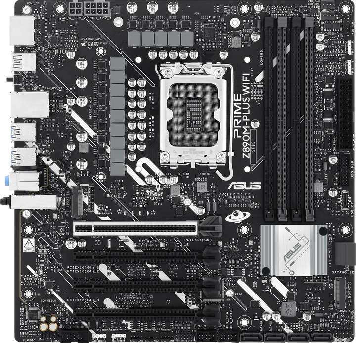 Immagine prodotto ASUS PRIME Z890M-PLUS WIFI (LGA 1851, Intel Z890, mATX)