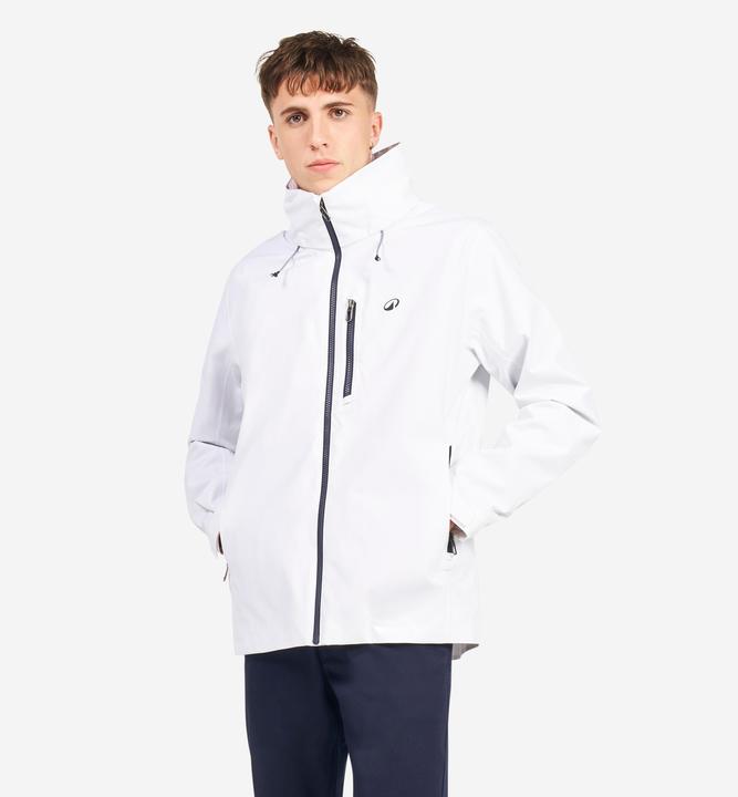Produktbild Tribord Regenjacke Segeln Herren wasserdicht Sailing 300 weiss (S)