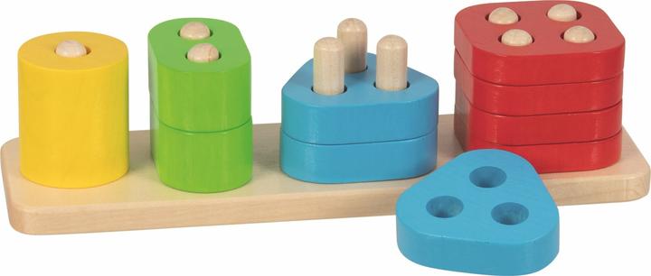 Immagine prodotto Goki Gioco di ordinamento delle forme Impara a contare