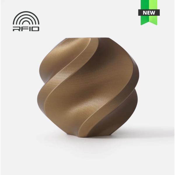 Bambu Lab PLA Basic Refill - Bronze - 1.75mm (PLA, 1.75 mm, Bronze), 3D Filament, Bronze