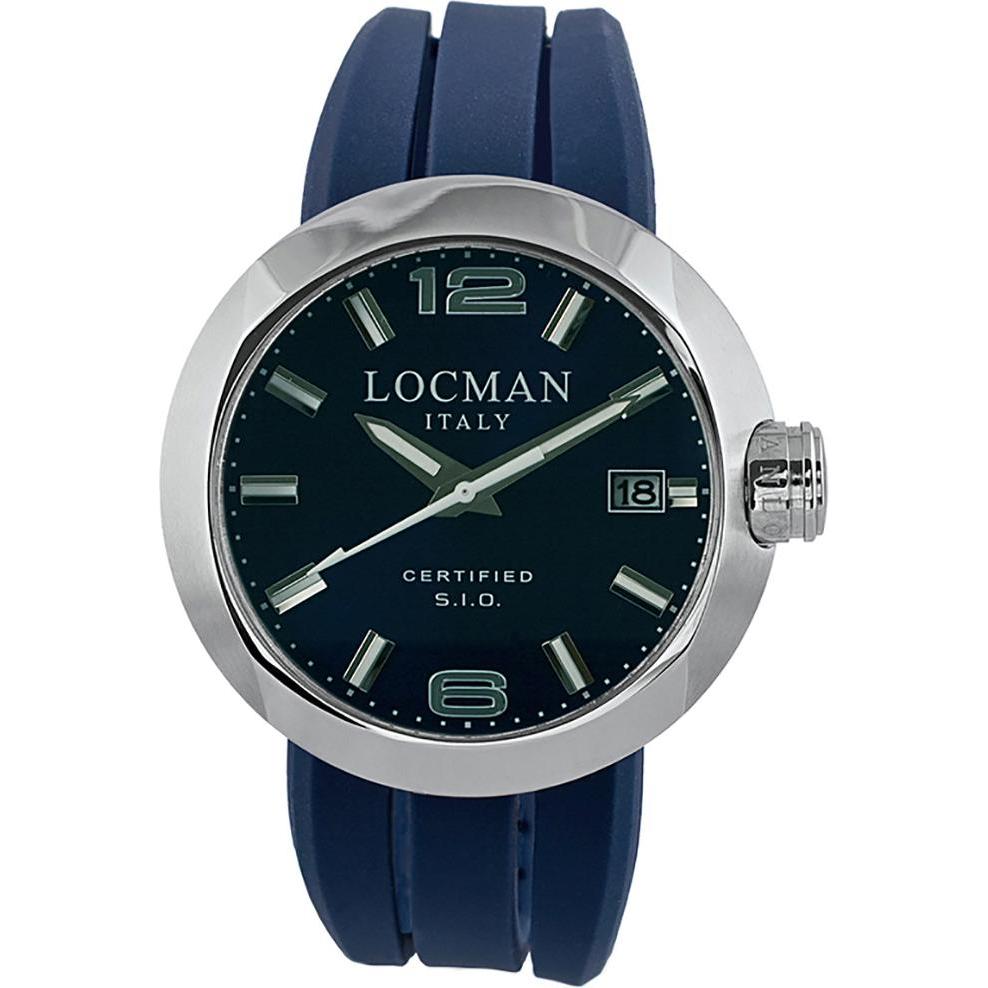 Locman, Armbanduhr, Italy Herrenuhr Change Ref. 0422, Blau, (Analoguhr, 46 mm)