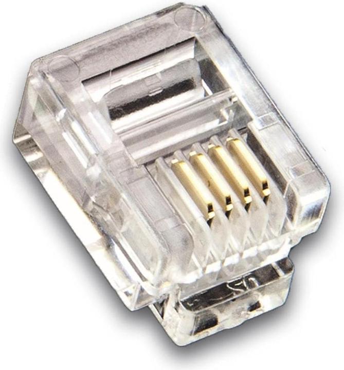 Produktbild Wirewin RJ-11/RJ-12 Modularstecker 100er Pack