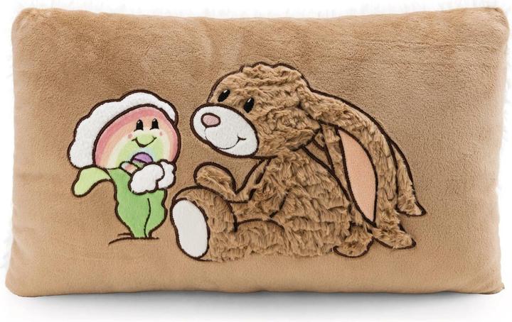 NICI 62335 Kissen Hase Lopino 43x25cm GREEN