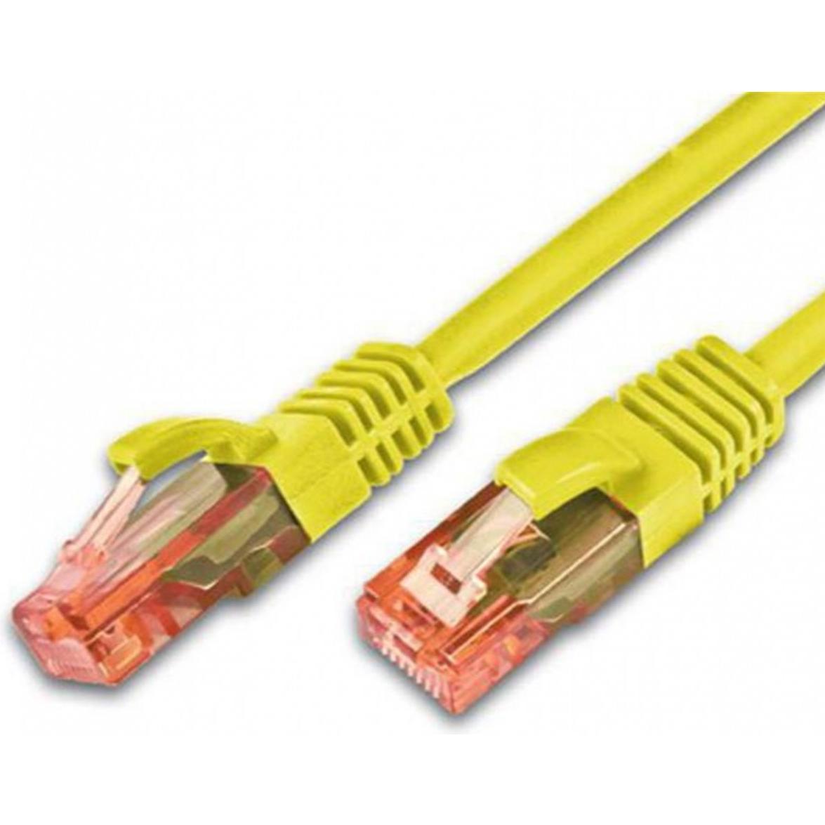 Thumbnail - Wirewin Patchkabel: UTP 15m gelb (U/UTP, CAT6, 15 m), Netzwerkkabel