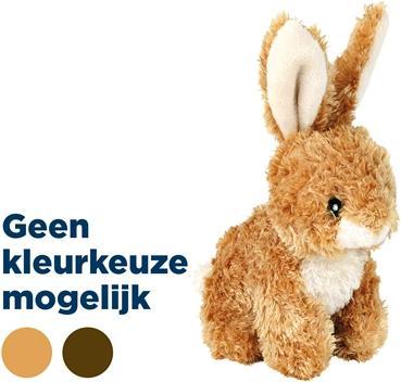 Image du produit Trixie Lapin en peluche 15cm (Jouet en peluche chien)