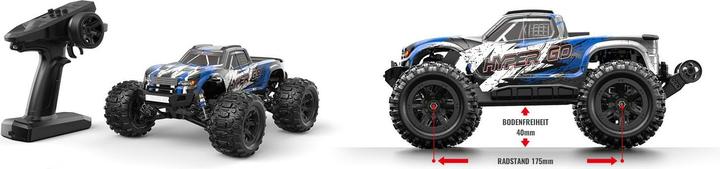 Actual product image Amewi Monster Truck Hyper GO (RTR Ready-to-Run)