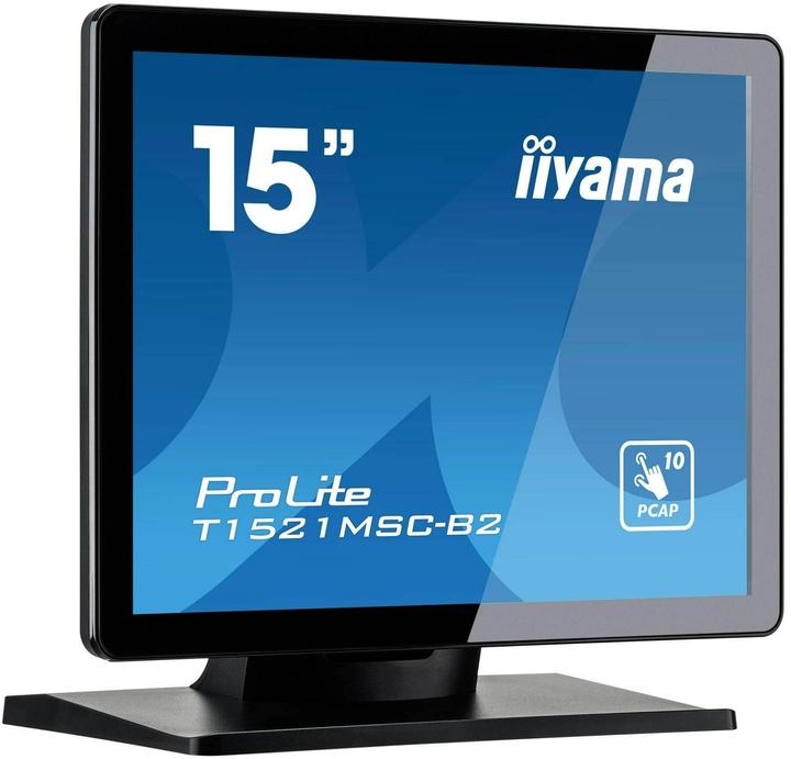 Actual product image iiyama TFT T1521MSC 38cm TN PCAP (1024 x 768 pixels, 15")