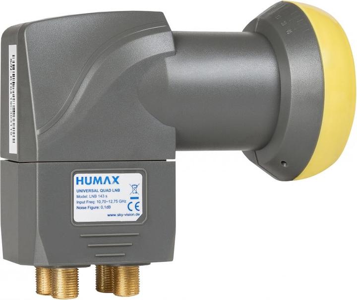 Humax L1940 - F - 4 cm - Black - Green (Quattro LNB, 40mm)