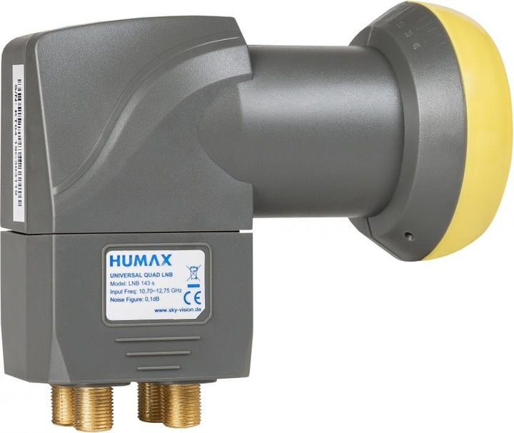 Immagine prodotto Humax L1940 - F - 4 cm - Nero - Verde (Quattro LNB, 40mm)
