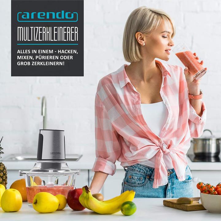 Actual product image Arendo Multizerkleinerer mit Glasbehälter (1500 ml, 400 W)