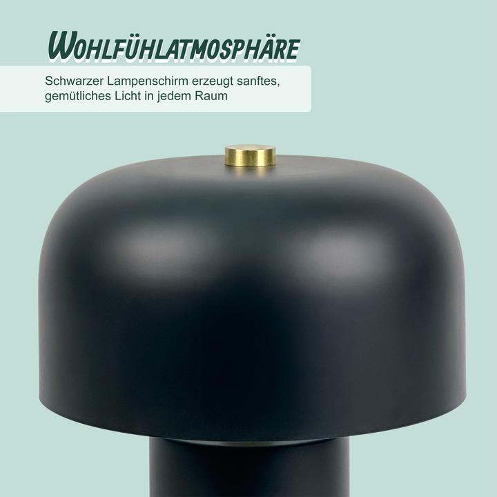 Image du produit Relaxdays Lampe de table Toadstool (E14)