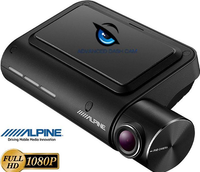 Alpine DVR-F800PRO (GPS-Empfänger, WLAN, Eingebautes Mikrofon, Full HD)