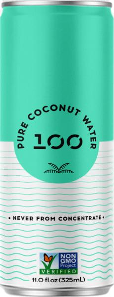 Actual product image 100 Coconuts Pure premium coconut water