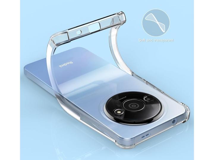 Produktbild Screenguard Crystal Soft Airbag Bumper (Xiaomi Redmi A3)